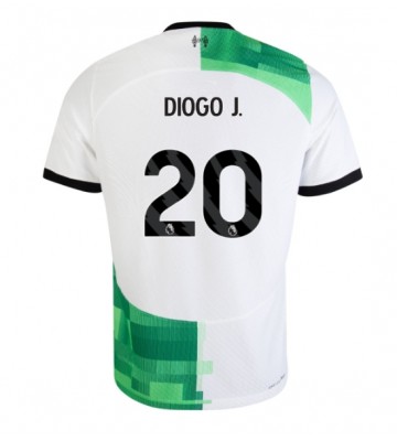 Liverpool Diogo Jota #20 Replika Udebanetrøje 2023-24 Kortærmet